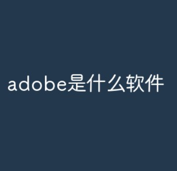adobe是什么意思?adobe是不是软件