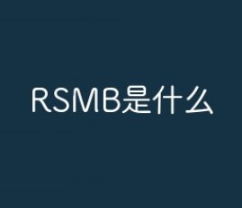 什么是rsmb？rsmb是什么意思？