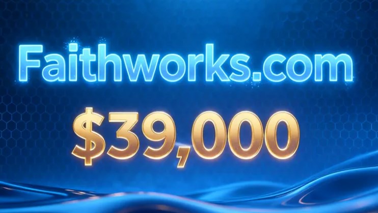 Faithworks.com以39,000美元易主，彰顯信仰類域名市場潛力